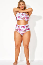 Floral Print Swim Shorts for Women