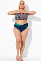 Mid Rise Women Swim Bikini Bottom