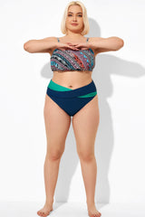 Mid Rise Women Swim Bikini Bottom