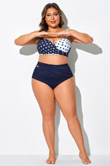 Dark Blue Bandage Sexy Women Beach Brief