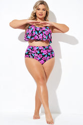 Flower Print Swim Shorts for Women
