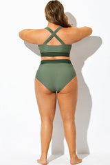 Green Fashion Full Coverage Brief For Lady
