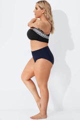Navy Fashion Full Coverage Brief For Lady