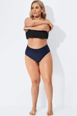 Navy Fashion Full Coverage Brief For Lady