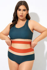 Mulit Color Wide Strap Women Bikini Top