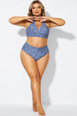 Animal Print High-cut Leg Brief For Lady
