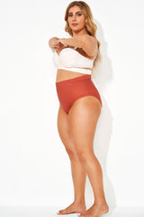 Fashion High Waist Bikini Bottom