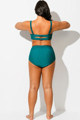 Green Bandage Sexy Women Beach Brief