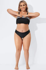 Black Beach Fashion Women Hipster Brief