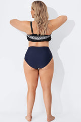Navy Fashion Full Coverage Brief For Lady