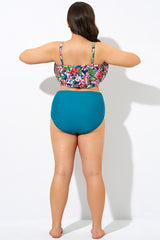 Green Full Coverage Bottom for Lady